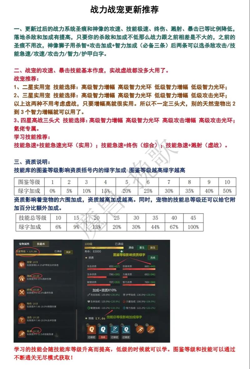 天天炫斗战力飞跃：宠物升级攻略详解与实战指南